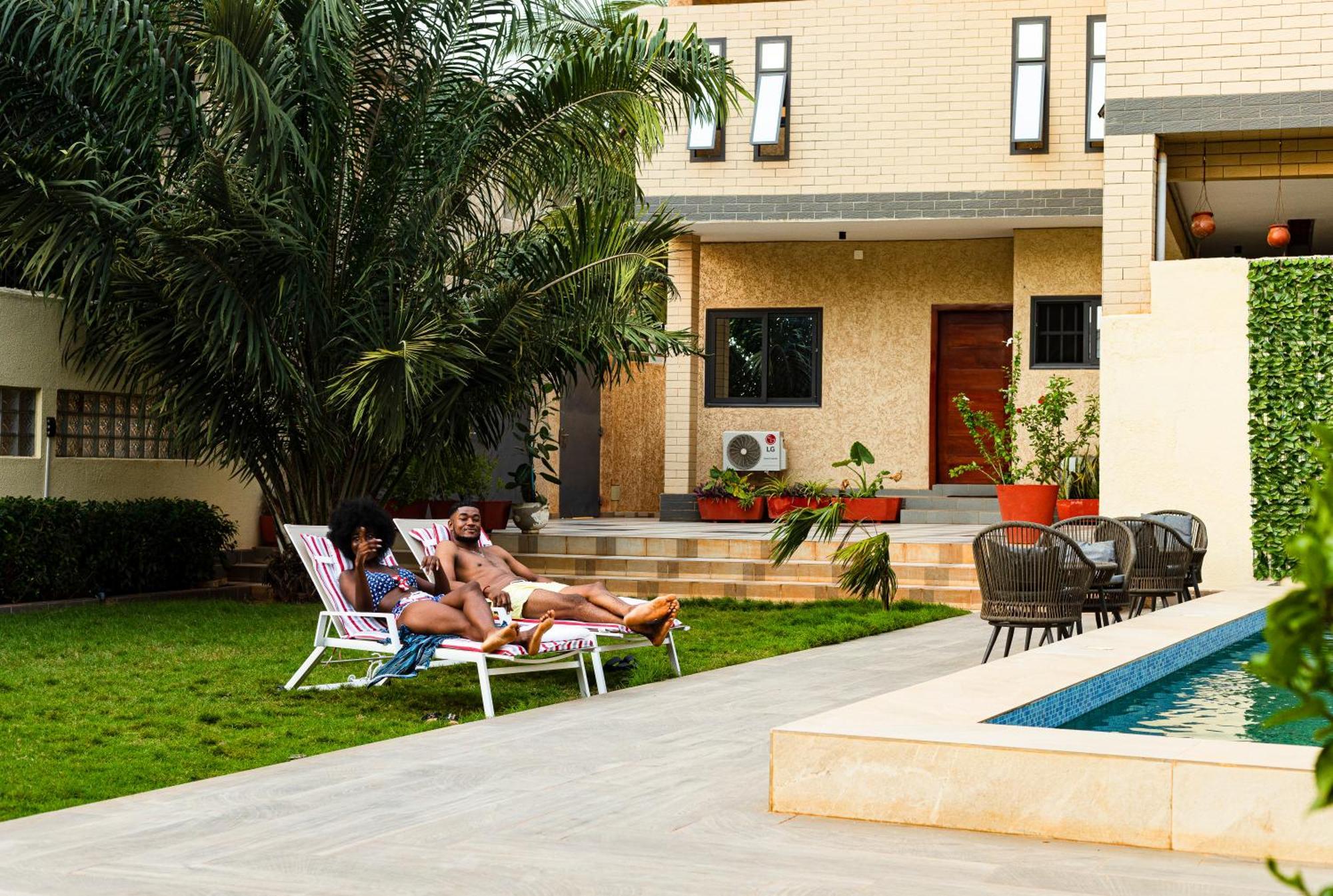 Mokaa Residence Hoteliere Lomé Exterior photo